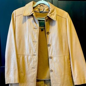 Daniel Leather Jacket with removable wool liner